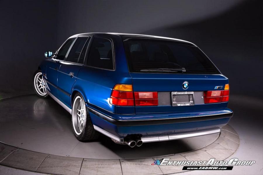  BMW M5 Touring (Avus Blue) (WBSHJ91070BL01767) (E34) 1994 года  (фото 12 из 100)